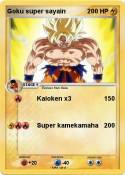 Goku super saya