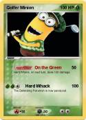 Golfer Minion