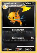 Dark raichu