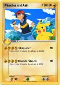 Pikachu and Ash