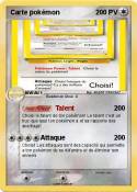 Carte pokémon
