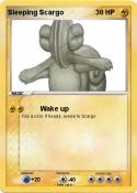 Sleeping Scargo