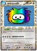 rainbow puffle