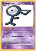 Unown (F)