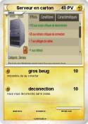 Serveur en cart