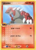  groudon