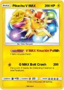 Pikachu V MAX
