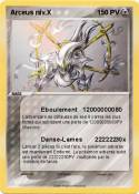 Arceus niv.X