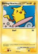 Surfing Pikachu
