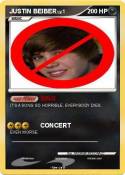 JUSTIN BEIBER