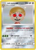 red eyes mii