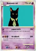 Business cat