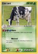 Cow card
