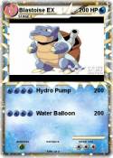Blastoise EX