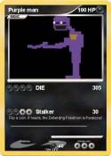 Purple man