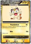 Lighting Meowth