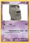 stone head