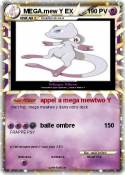 MEGA.mew Y EX