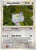 Hiding Meowth