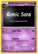 Comic Sans Font