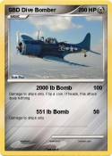 SBD Dive Bomber