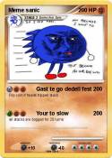 Meme sanic