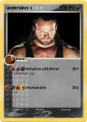 undertaker x
