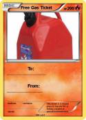 Free Gas Ticket