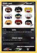 death card