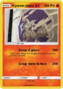 Kyurem blanc GX