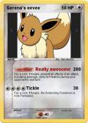 Serena's eevee