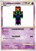 rainbow creeper