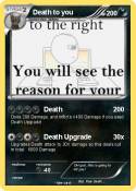 Death to you