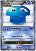 blue dude