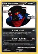 Error Sans