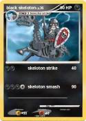 black skeloton