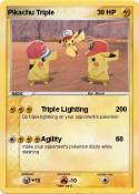 Pikachu Triple