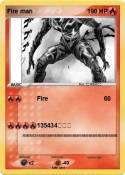 Fire man