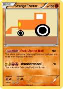 Orange Tractor