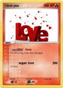 i love you