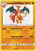 Charazard evolu