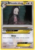 Nezuko sleep