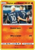 Neymar and Mbap