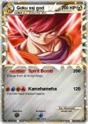 Goku ssj god