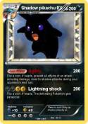 Shadow pikachu