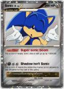 Sonic x