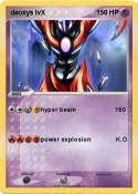deoxys lvX