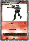 sniper boss