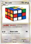 the cube