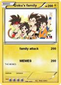 Goku's family